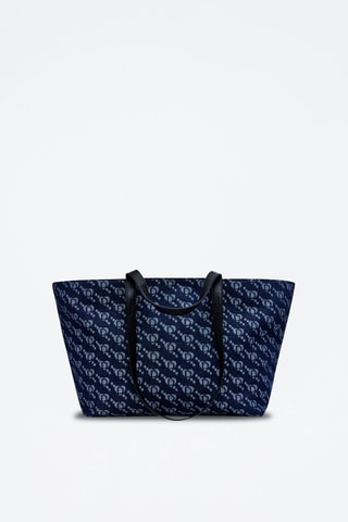 Shopping bag - Nero e blu