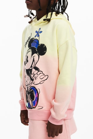 Felpa con cappuccio Minni Disney - Giallo