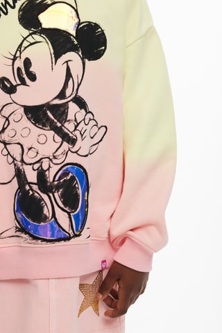 Felpa con cappuccio Minni Disney - Giallo
