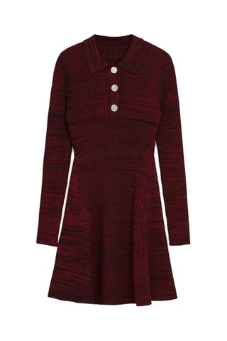Abito a polo - Rosso