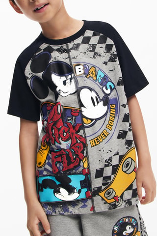 T-shirt regular Topolino Disney - Grigio chiaro