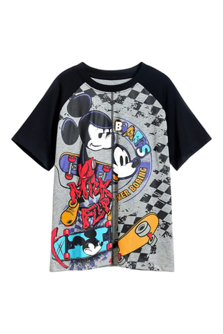 T-shirt regular Topolino Disney - Grigio chiaro