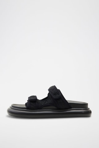 Sandali platform - Nero