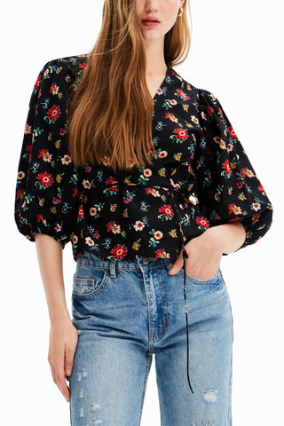 Camicia a portafoglio - Nero, rosso, verde e giallo