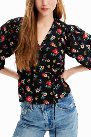 Camicia a portafoglio - Nero, rosso, verde e giallo