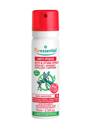 Spray repelente con aceites esenciales ecológicos Antipicaduras - 75 ml