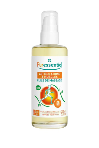 Óleo de massagem bio para articulações e músculos 200 ml