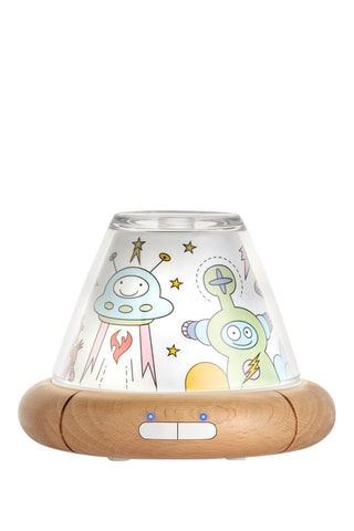 O Difusor Humidificador Ultrassónico ELIO Puressentiel® - Branco e castanho