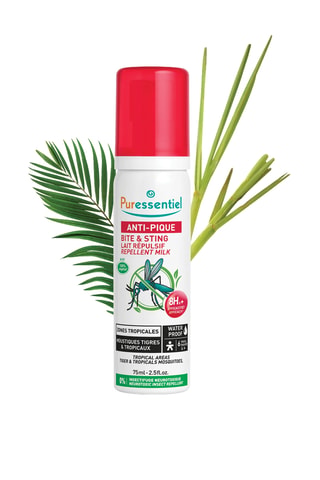 Leite repelente anti-picadas tropical à prova de água - 75 ml