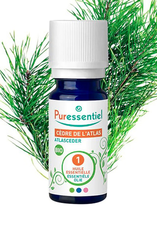4 x Óleo essencial de cedro do Atlas bio - 5 ml