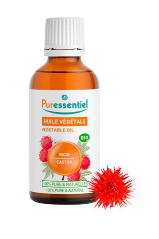3 x Óleo vegetal biológico de rícino -  50 ml