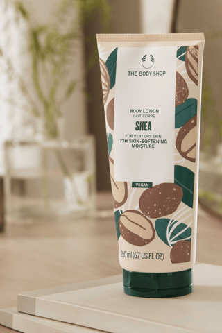 Lotion corporelle hydratante Shea - Peaux très sèches - 200 ml