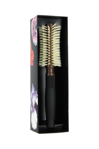 Brosse spéciale brushing en bois et poils de sanglier - 10 rangs 
