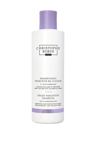 Shampoing raviveur de couleur blond pur à l’iris florentina - Cheveux blonds naturels, colorés, décolorés ou méchés - 250 ml 