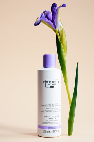 Shampoing raviveur de couleur blond pur à l’iris florentina - Cheveux blonds naturels, colorés, décolorés ou méchés - 250 ml 