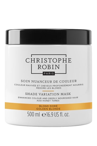 Masque nuanceur de couleur blond doré - Cheveux blonds naturels, colorés ou décolorés - 500 ml 
