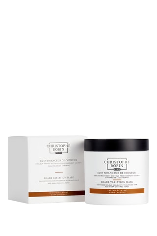 Masque nuanceur de couleur châtain éclatant - Cheveux châtains naturels ou colorés - 250 ml 