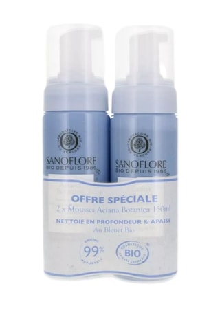 2 espumas desmaquilhantes suave hydra ciana - Para todos os tipos de pele, mesmo sensível - 2 x 150 ml