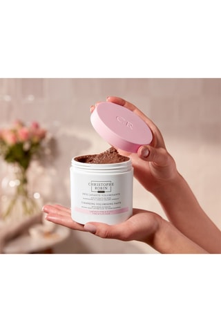 Pâte lavante volumisante aux extraits de rose - Cheveux fins et plats - 250 ml