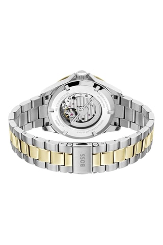 Montre automatique en acier - Argenté et doré