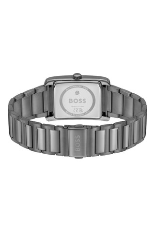 Montre à quartz en acier - Gris