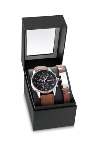 Coffret montre à quartz et bracelet - Chronographe