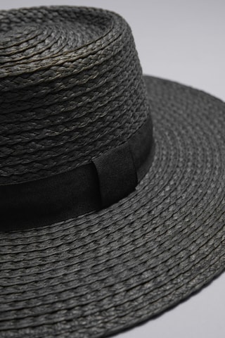 Chapeau de paille - Noir