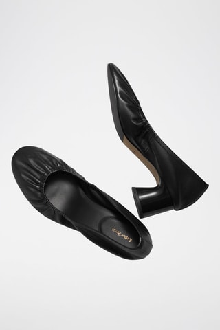 Escarpins en cuir - Noir