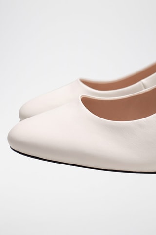 Escarpins en cuir - Blanc