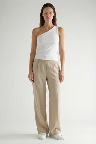 Top asymétrique - Blanc