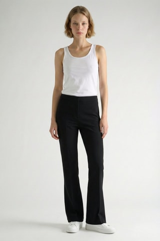 Pantalon flare - Noir