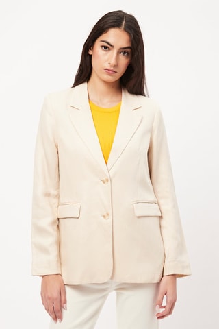 Veste en lin - Beige - & Other Stories