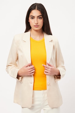 Veste en lin - Beige - & Other Stories