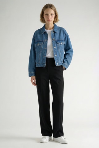 Veste en jean - Bleu
