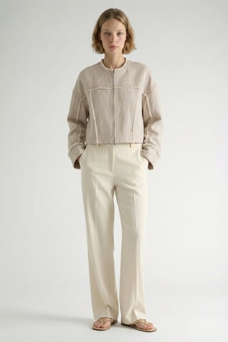 Veste en lin - Beige