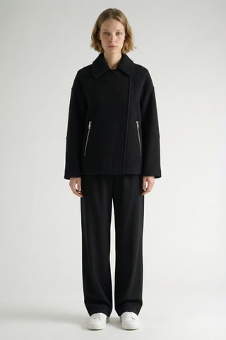 Veste en laine - Noir