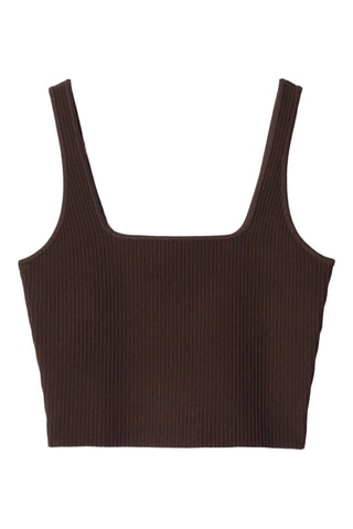Crop top - Marron