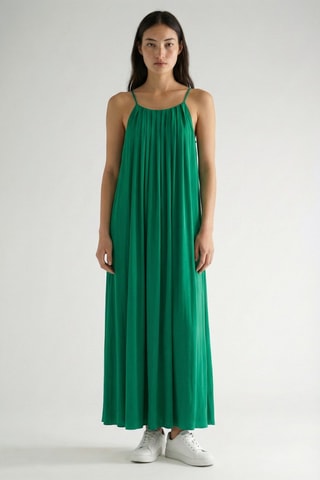 Robe longue - Vert