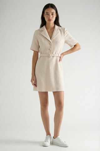 Robe droite - Blanc