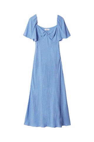 Robe midi - Bleu clair