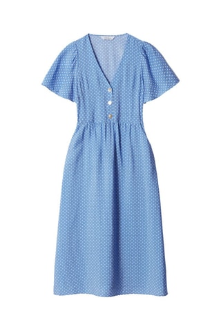 Vestido estilo patinadora - Azul-claro