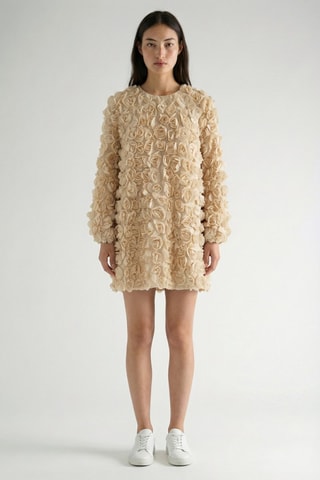 Robe droite - Beige