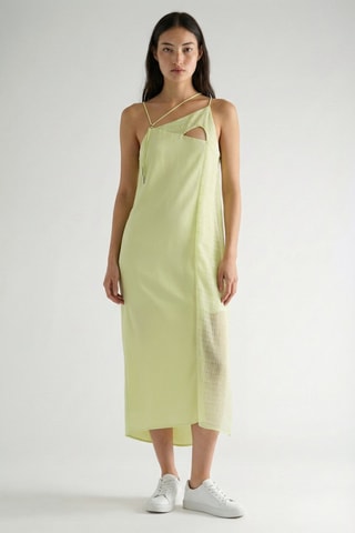 Robe droite - Vert pâle
