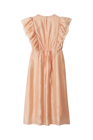 Vestido estilo patinadora - Bege