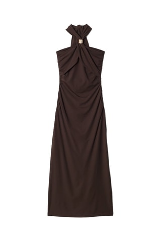 Robe longue - Marron
