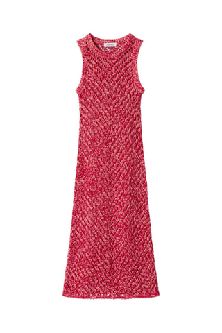 Vestido direito - Vermelho