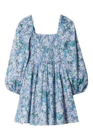 Vestido estilo patinadora - Azul-claro