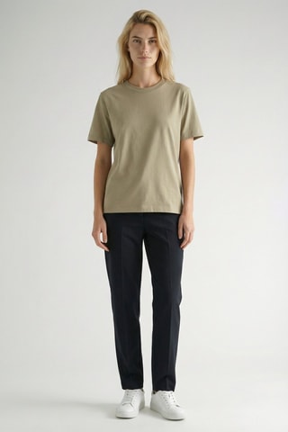 T-shirt relaxed - Kaki