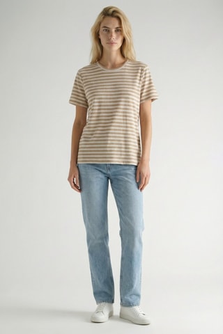 T-shirt en lin - Beige