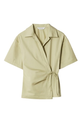 Blouse portefeuille - Jaune